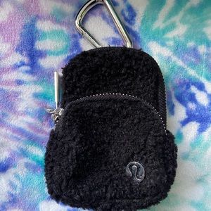 Lululemon sherpa keychain mini backpack